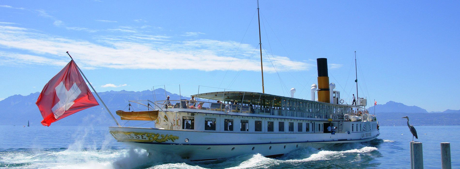 Croisière en bateau à vapeur  Savoie Mont Blanc (Savoie et Haute