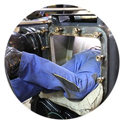 Atelier mécanique vapeur