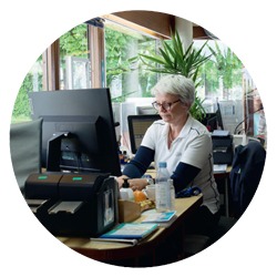 Personnel de guichet